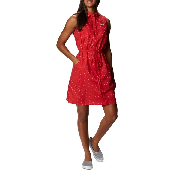 Columbia PFG Bonehead Stretch Sleeveless Dress - Picture 1 of 5